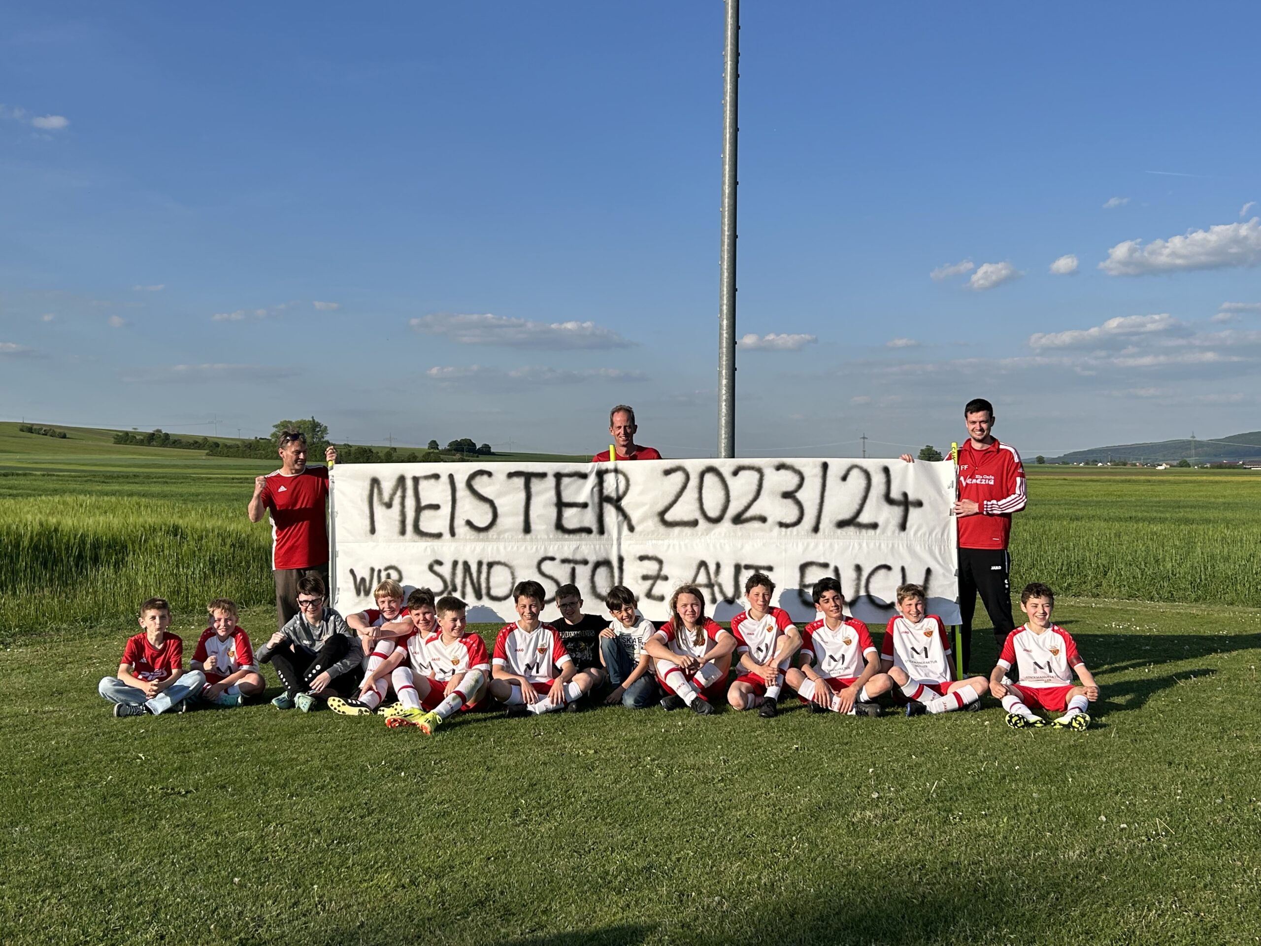 U13-Junioren Meister ohne Punktverlust