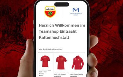 Neuer Webshop für Eintracht Fans!