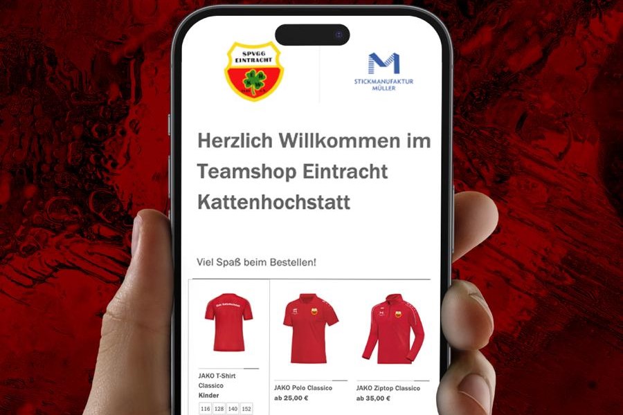 Neuer Webshop für Eintracht Fans!