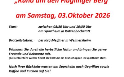 Eintracht Wandertag!